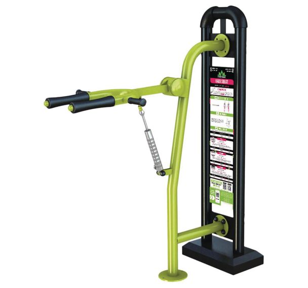 Hack squat à piston pour parcours sportif Freetness