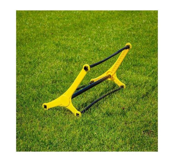 Haie d'agilité multi-hauteur triangulaire