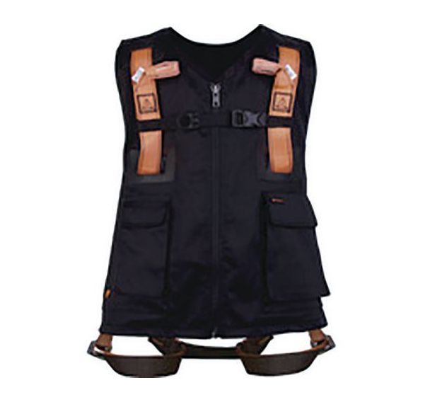 Harnais avec gilet de travail HAR12GILNO -Taille XL/XXL - Noir