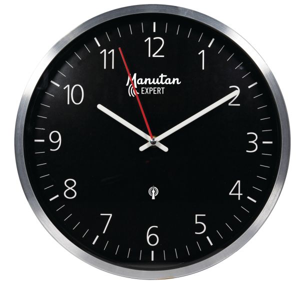 Horloge analogique murale à quartz Ø 30 cm - Manutan