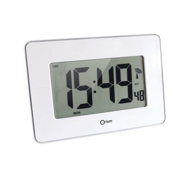 Horloge digitale RC Sensitive Orium Blanc