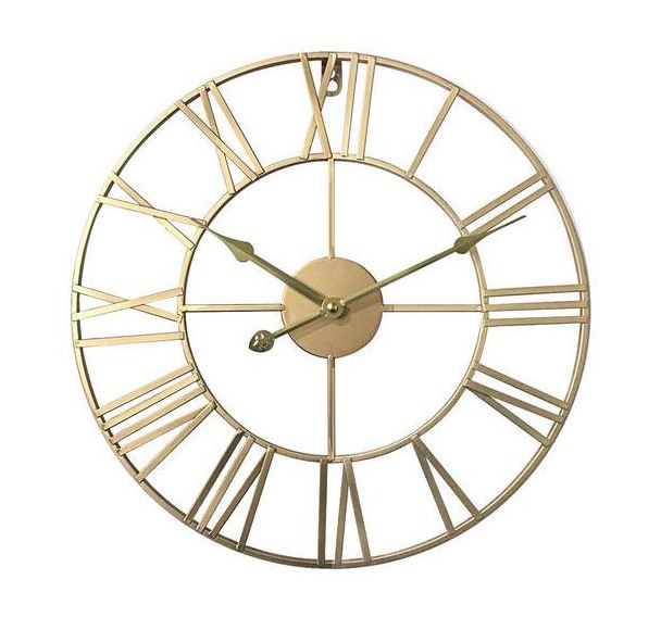 Horloge dorée Festival Ø40cm - Orium