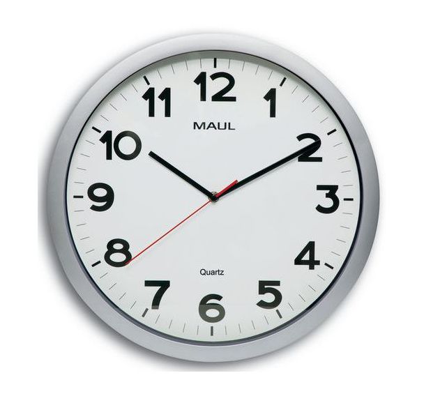 Horloge murale Maul step à quartz batterie incluse - Maul