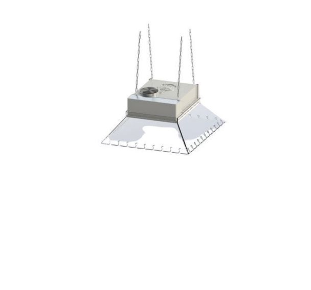 Hotte d'aspiration suspendue