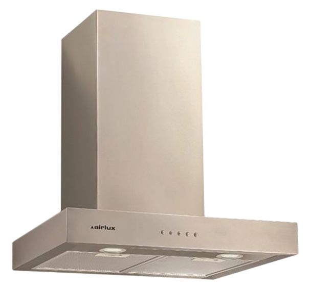 Hotte décorative murale - Débit 650 m3/h - AHB682IX-Airlux