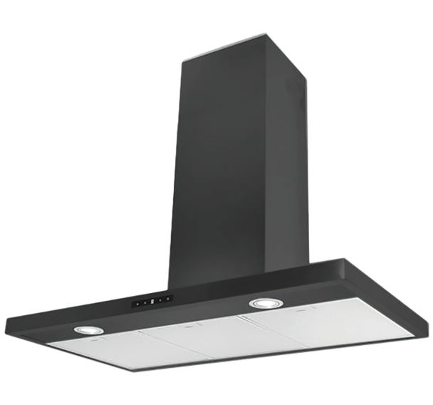Hotte décorative murale AHBF971BK - 679 m3/h - Airlux