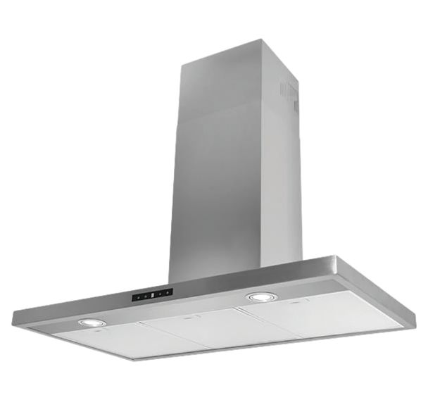 Hotte décorative murale AHBF971IX - 679 m3/h - Airlux