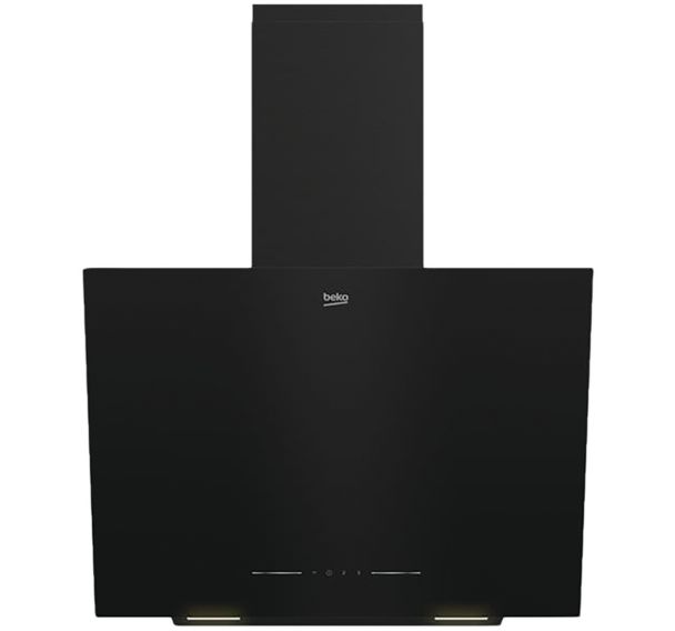 Hotte décorative murale BHCA62442BBH - Débit 408 m3/h - Beko