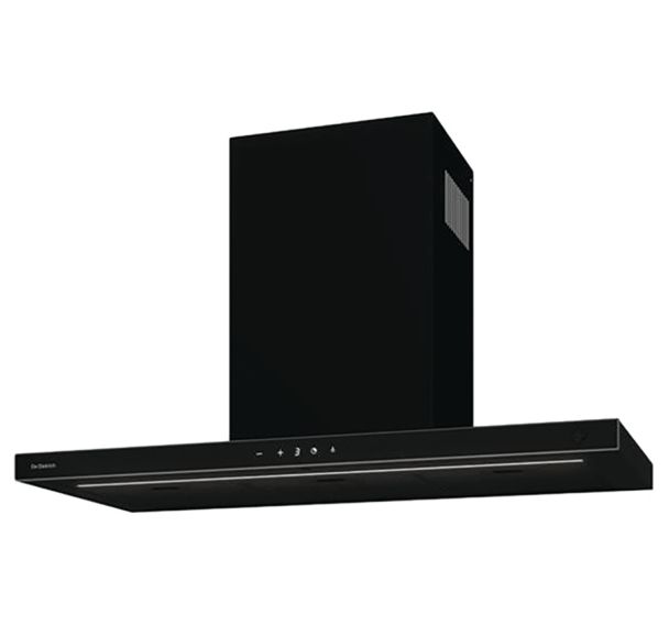 Hotte décorative murale DHB49740B - Débit 735 m3/h - De Dietrich