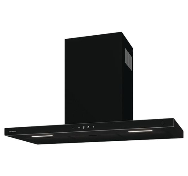 Hotte décorative murale DHB4974B - Débit 720 m3/h - De Dietrich
