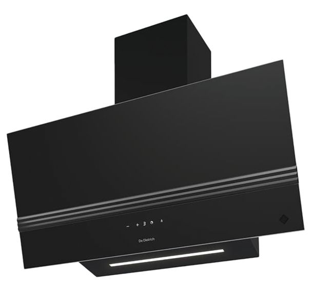 Hotte décorative murale DHV4974B - Débit 745 m3/h - De Dietrich