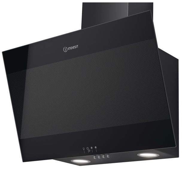 Hotte décorative murale INDESIT 647 m3/h - IHVP66LMK