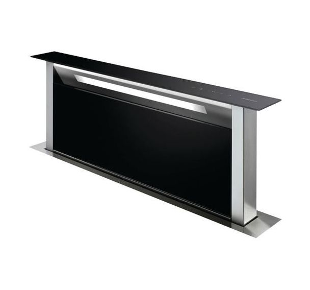 Hotte plan de travail DE DIETRICH-DHD7961B-L.88 cm- noir