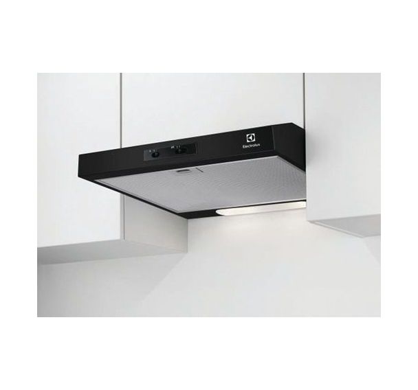 Hotte visière ELECTROLUX-EFU216K-66 Kwh/an-Noir