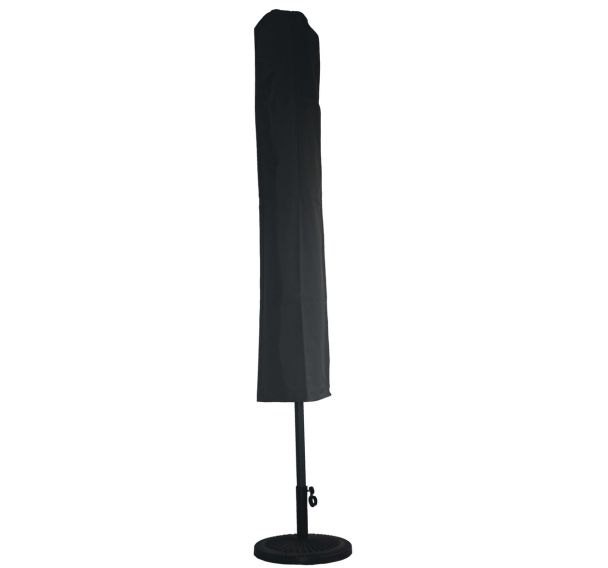 Housse de parasol rond 250/300 sans tuteur - gris