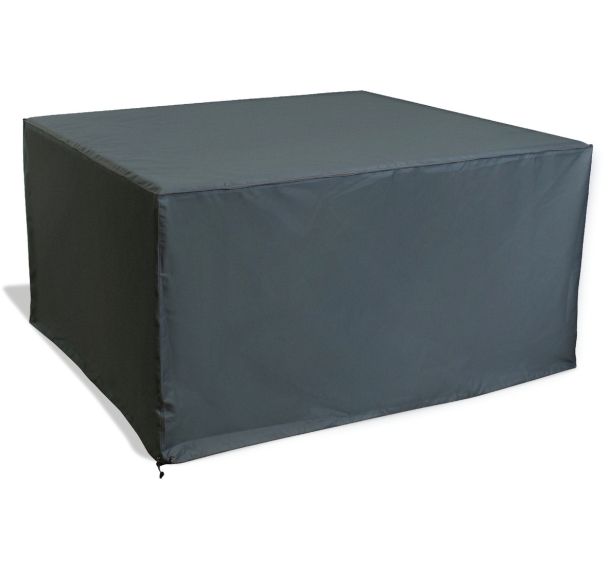 Housse de protection pour salon jardin oceane 146x133cm gris ciment