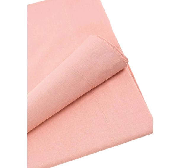 Housse polycoton pour couette de 200 x 200 saumon