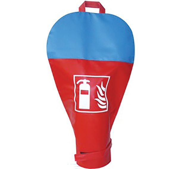 Housse pour extincteur à eau 6 L bleue