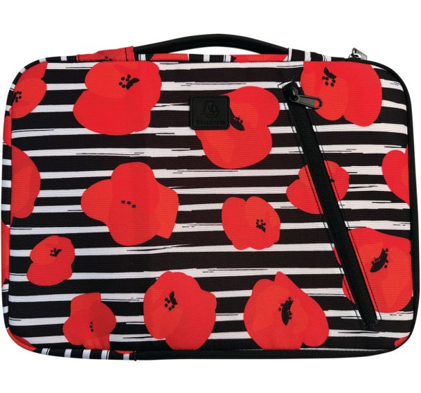 Housse pour ordinateur portable Motif Coquelicot - Exacompta
