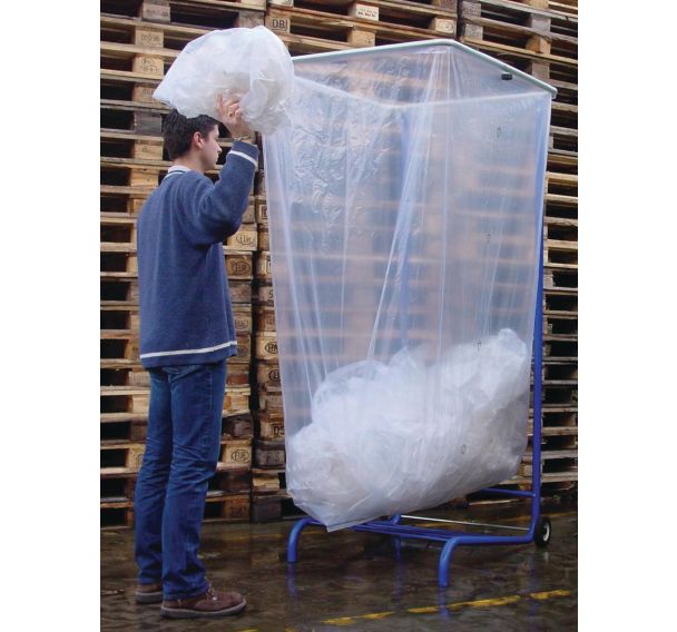 Housse transparente pour conteneur grand volume - Manutan Expert