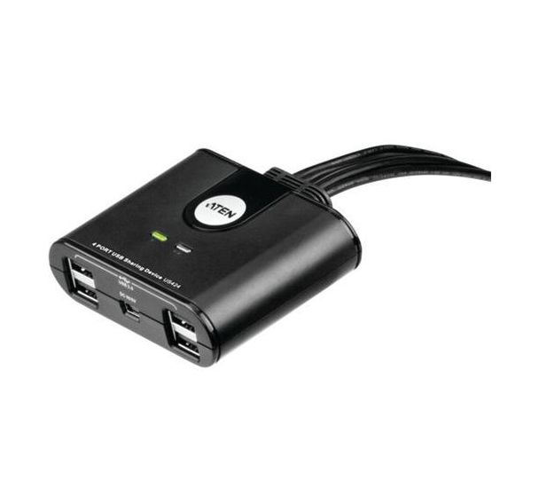 Hub Aten US424 4 ports USB 2.0 commutables vers 4 PC/MAC