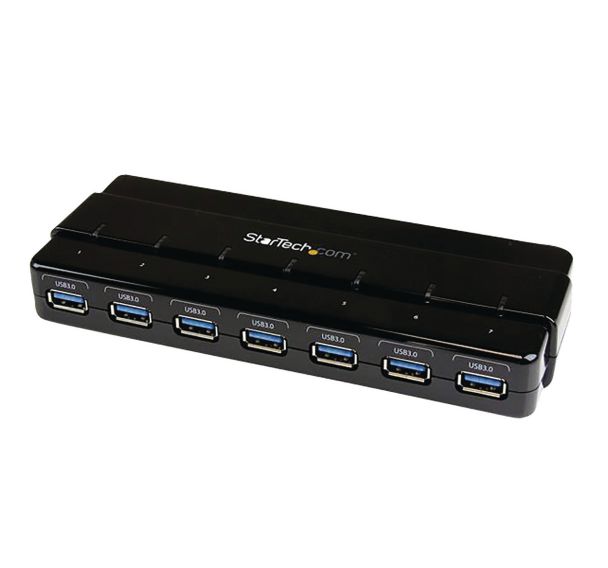 Hub SuperSpeed USB 3.0  7 ports-Concentrateur USB 3.0 adaptateur alimentation