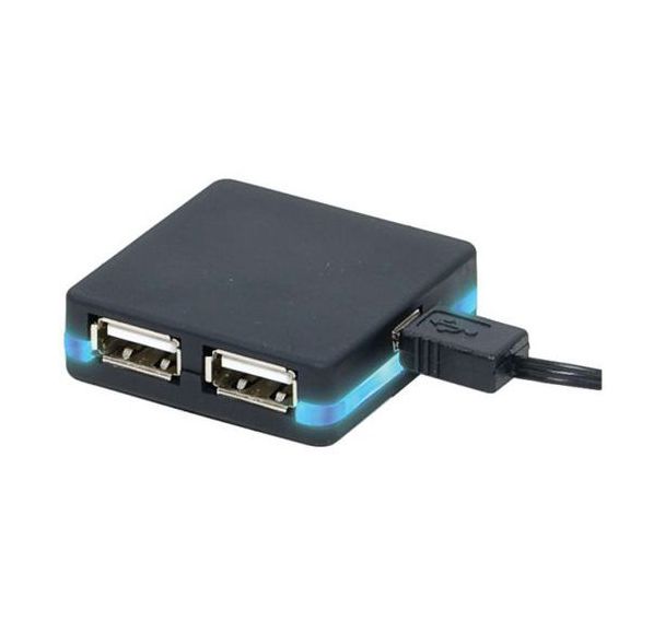 Hub USB 2.0 HighSpeed - 4 ports et LED