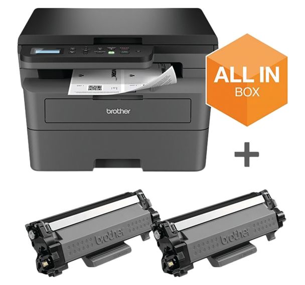 Imprimante multifonction laser monochrome A4 DCPL2627DWXL Brother