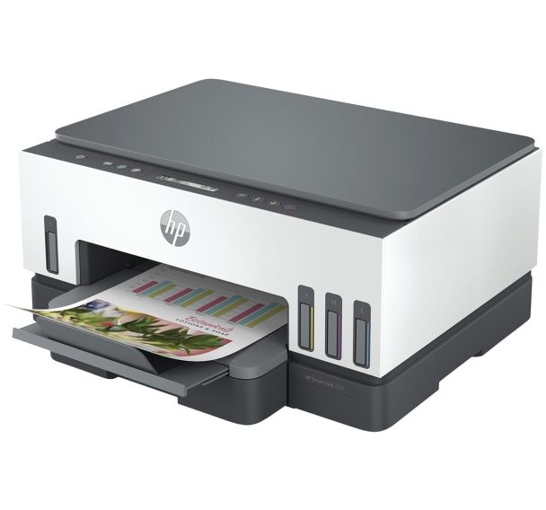 Imprimante multifonctions jet d'encre couleur HP Smart Tank 7005 All-in-One - HP