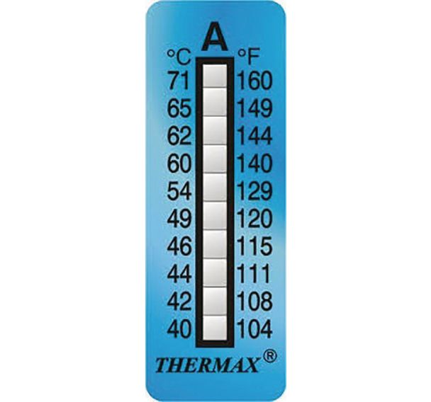 Indicateur irréversible - Thermax 10 températures
