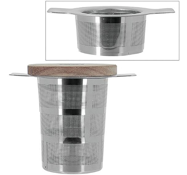 Infuseur à thé inox rétractable