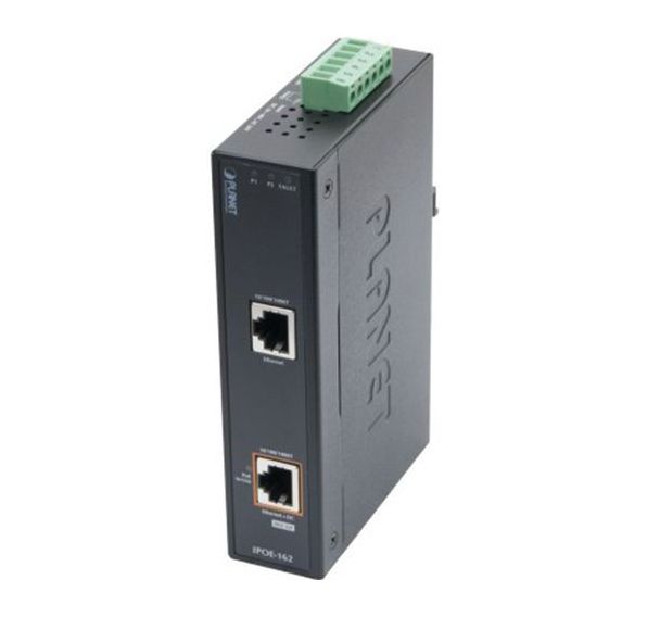 Injecteur PoE+ Indust Gigabit 30W -40°/+75°