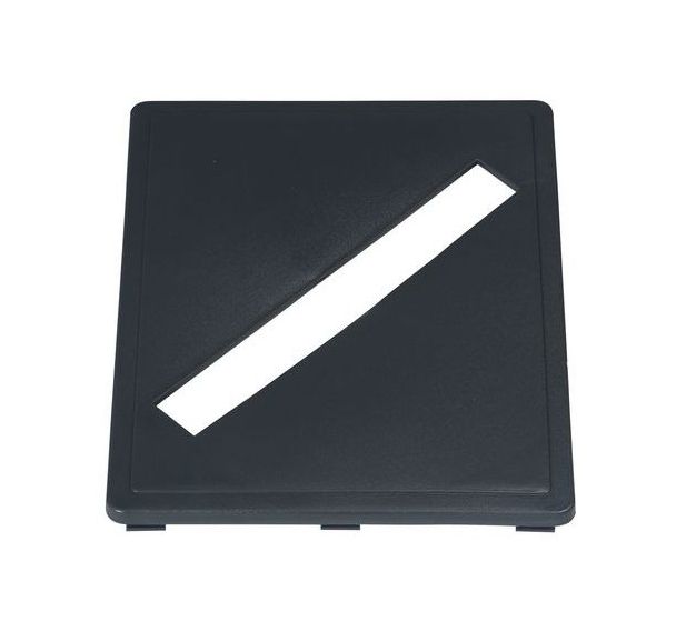 Insert fente compatible avec cadre pour poubelle