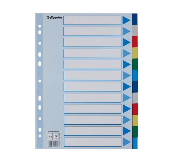 Intercalaire  A4 PP - Esselte