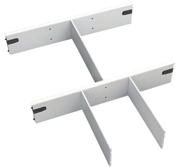 Intercalaire vertical tiroir HT:33 cm Gris clair
