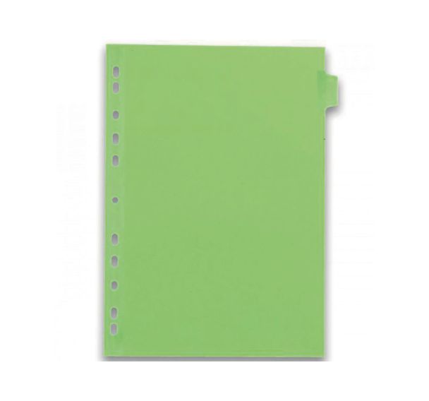 Intercalaires Neutres Color Life A4 12 Positions Carte Lustrée Epaisseur 220g Coloris Assortis