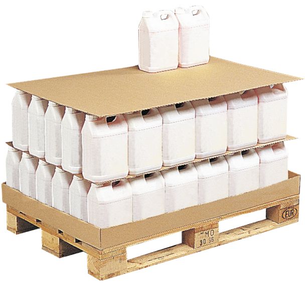 Intercalaires de palettisation carton