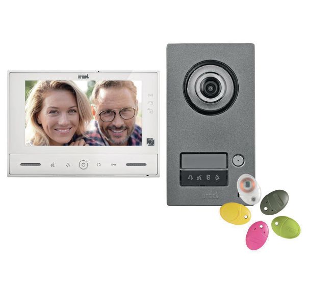 Interphone vidéo couleur 7'' mains libres