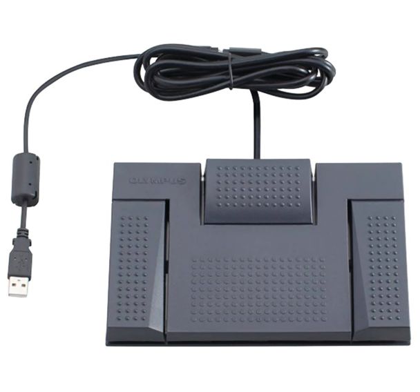 Interrupteur au pied RS28H-USB avec 3 pédales