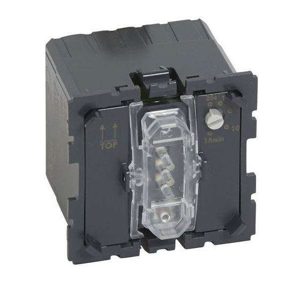 Interrupteur avec ventilation retardée et fontion lumineuse
