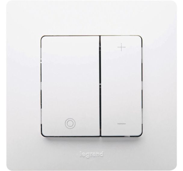 Interrupteur variateur 2 fils avec bornes à vis