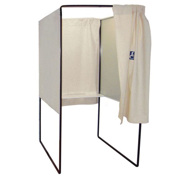 Isoloir électoral pour personnes à mobilité réduite