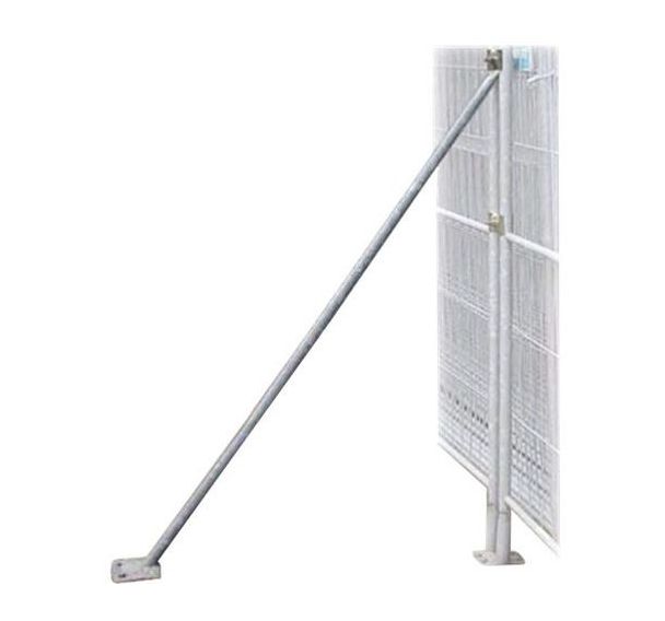 Jambe de force pour clôture mobile