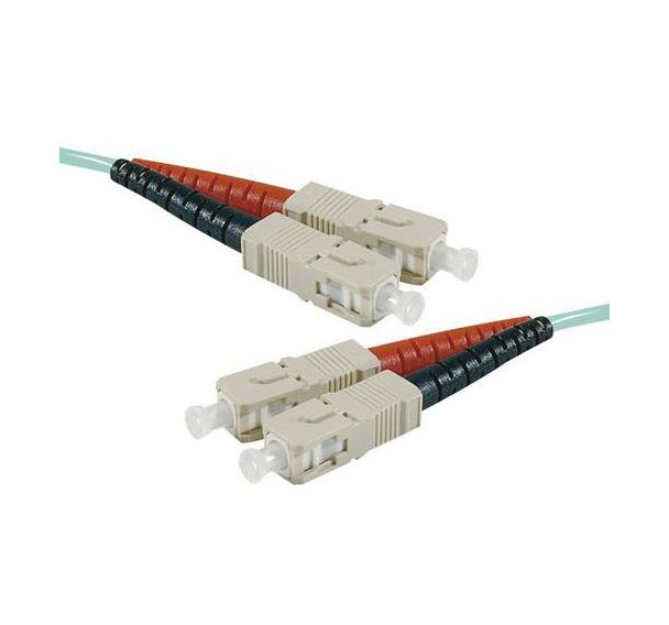 Jar. opt. dup. 2.0mm multi OM3 50/125 SC-UPC/SC-UPC aqua-2 m