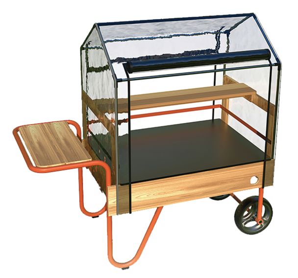 Jardinerie et petite serre mobile-Beleduc