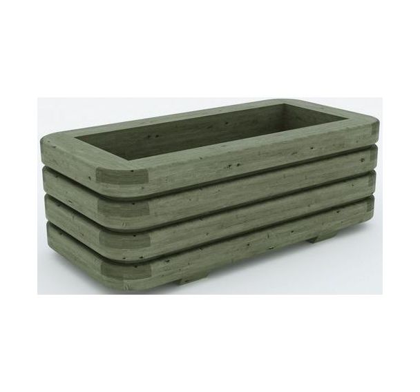 Jardinière Loctudy rectangulaire Mobextan