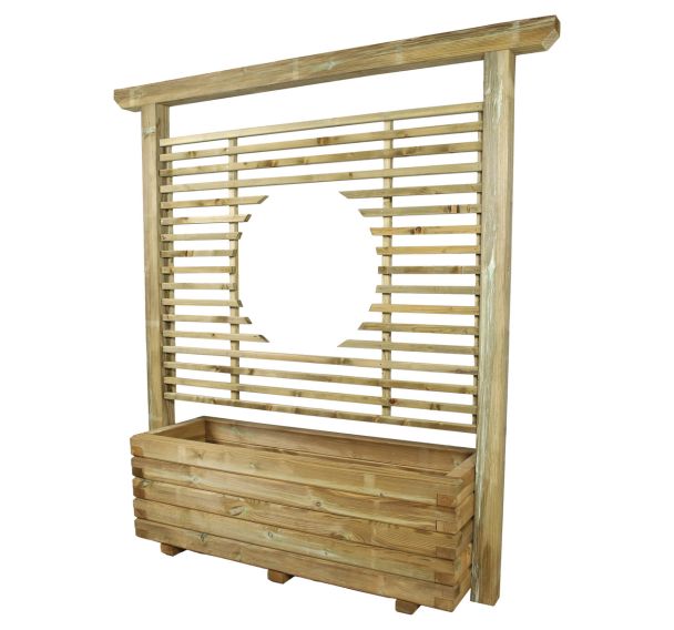 Jardinière Morgat 200 x 50 x 209 cm - pin