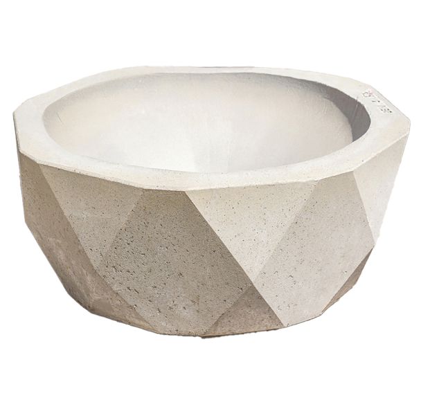 Jardinière Petrus en béton