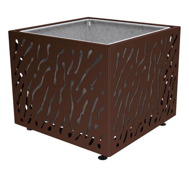 Jardinière Venise avec bac monochrome - Procity