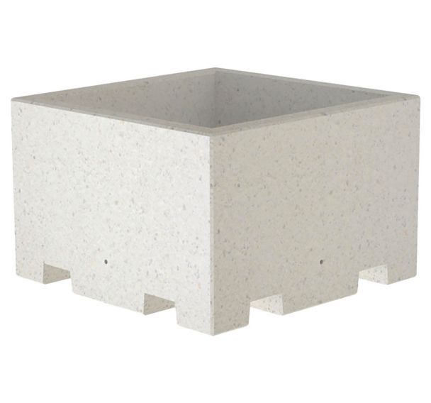 Jardinière arbuste Quadra carrée